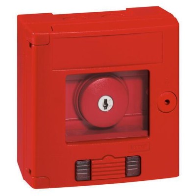 COUP DE POING ARRET D'URGENCE BRIS DE GLACE ET VOYANT ROUGE ET VERT