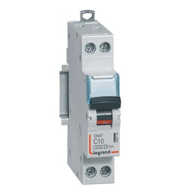 DISJ DNX³ N+10A COURBE C 4,5-6KA (AR.HAUT VIS / DEP.BAS VIS)