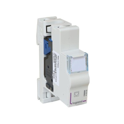 MODULE DE BRASSAGE RJ45 CAT.6 FTP + CONNECTEUR LCS³ - 1M