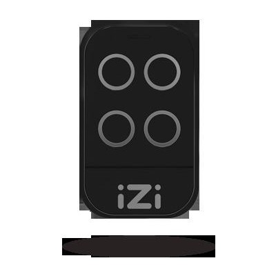 TELECOMMANDE UNIVERSELLE 433/868 MHZ PORTAILS/VOLETS IZI-BLACK