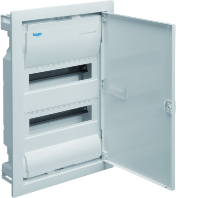 COFFRET ENCASTRE 2X12 HAGER VOLTA UPV IP30