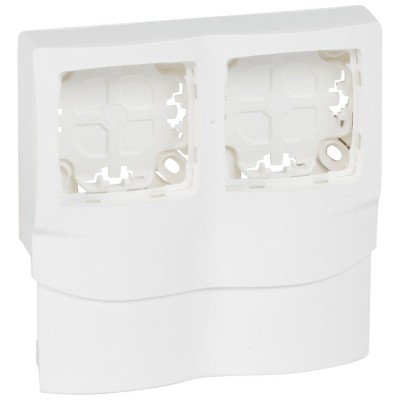 ACCES.MOULURE DLP 32/40/60x16 - CADRE APPAREILLAGE SAILLIE 2 POSTES