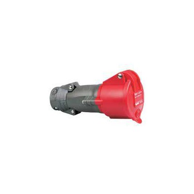 HYPRA PRISE MOBILE IP44 16A - 380-415VAC 3P+T PLASTIQUE