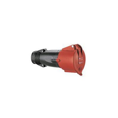 HYPRA PRISE MOBILE IP44 32A - 380-415VAC 3P+T PLASTIQUE