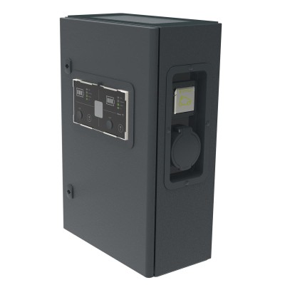 BORNE GREEN'UP LEGRAND 2 x VE - TRI MODES 2 et 3 - 22kW 32A