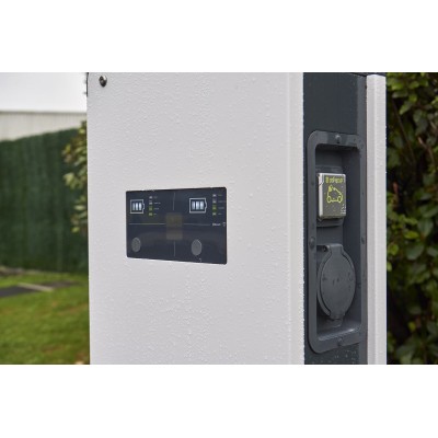 BORNE GREEN'UP LEGRAND 2 x VE - TRI MODES 2 et 3 - 22kW 32A