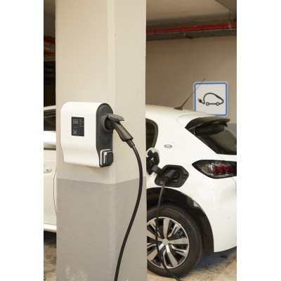 BORNE GREEN'UP LEGRAND VEHICULE ELEC - MODES 2 et 3 - 7,4kW 32A RFID