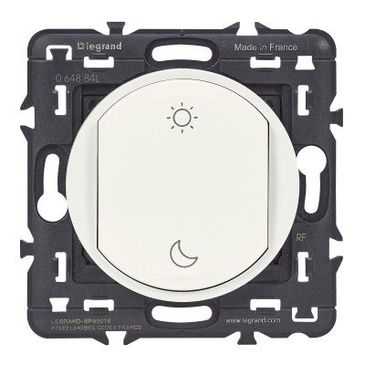 CELIANE WITH NETATMO BLANC COMMANDE SANS FIL LEVER/COUCHER s/plaque
