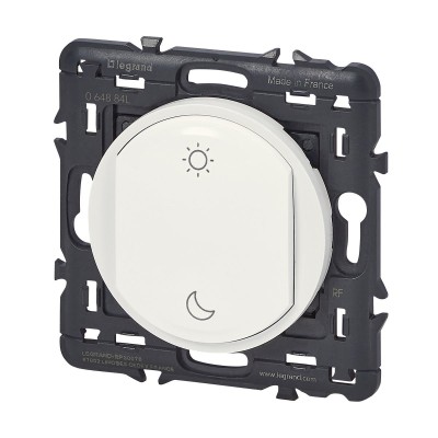 CELIANE WITH NETATMO BLANC COMMANDE SANS FIL LEVER/COUCHER s/plaque