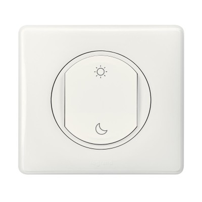 CELIANE WITH NETATMO BLANC COMMANDE SANS FIL LEVER/COUCHER s/plaque