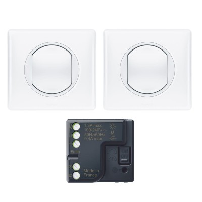 CELIANE WITH NETATMO BLANC PRET A POSER 2 CDES S/FIL + MICROMODULE