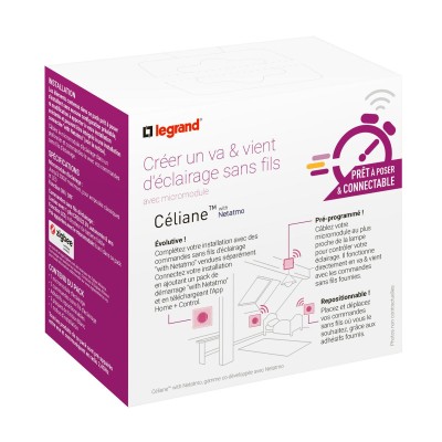 CELIANE WITH NETATMO BLANC PRET A POSER VA ET VIENT  2 CDE S/FIL + MO