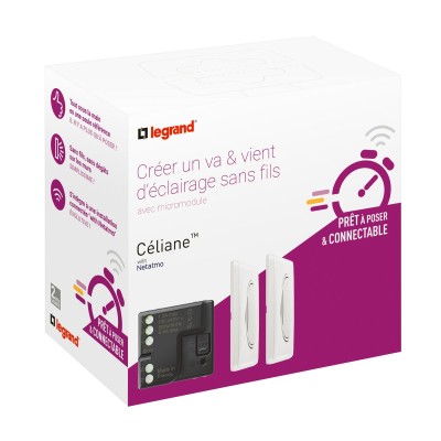CELIANE WITH NETATMO BLANC PRET A POSER VA ET VIENT  2 CDE S/FIL + MO