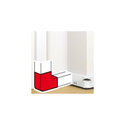 ACCES.GOULOTTE DLP M45 130x50 - ANGLE PLAT