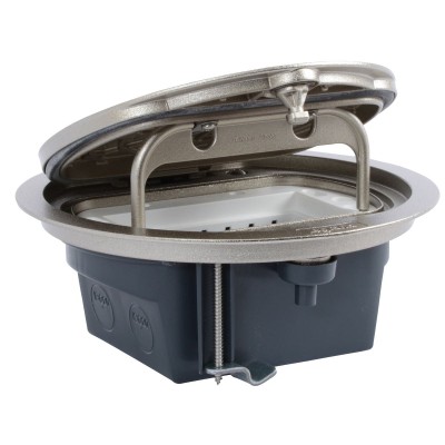 BOITE DE SOL LEGRAND IP66 4 MODULES - COUVERCLE INOX - Ø170mm