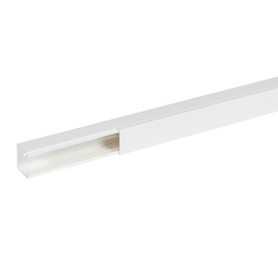 GOULOTTE VIADIS 40x40 BLANC L-2m (Carton 36m/18 long)