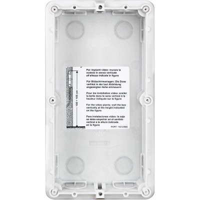 BOITIER A ENCASTRER LINEA - 2 MODULES