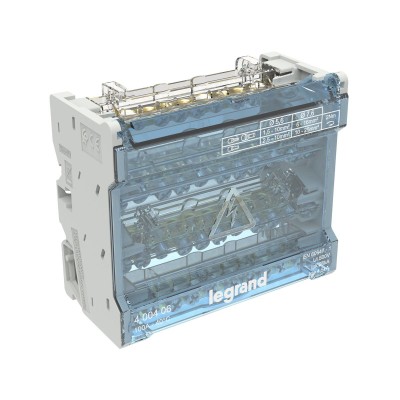 REPARTITEUR MODULAIRE LEGRAND 4P 100A 10 DEPARTS 6 MODULES