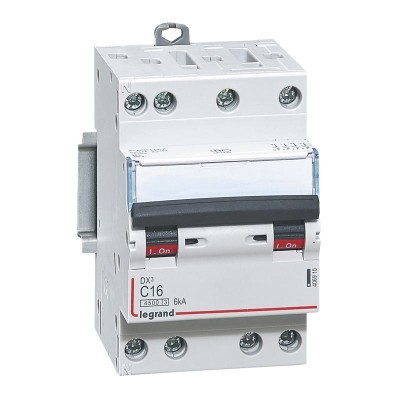 DISJ DX³ 4P C16A 4,5/6KA - 3M