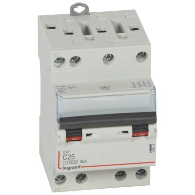 DISJ DX³ 4P C25A 4,5/6KA - 3M