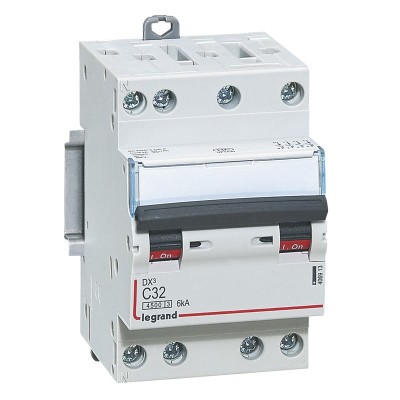 DISJ DX³ 4P C32A 4,5/6KA - 3M