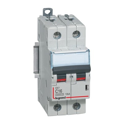 DISJ DX³ 2P C16A 6/10KA