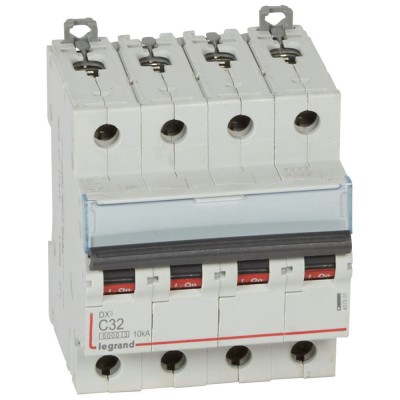 DISJ DX³ 4P C32A 6/10KA