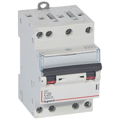 DISJ DX³ 4P C20A 6/10KA - 3M