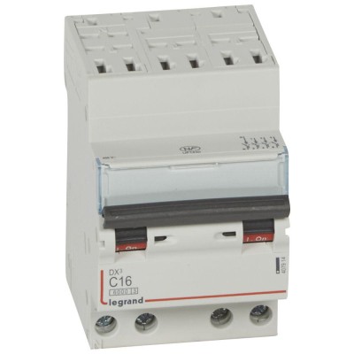 DISJ DX³ 4P C16A 6/10KA RACCORDEMENT AUTO/VIS - 3M