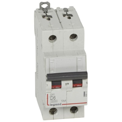 DISJ DX³ 2P D06A 6/10KA
