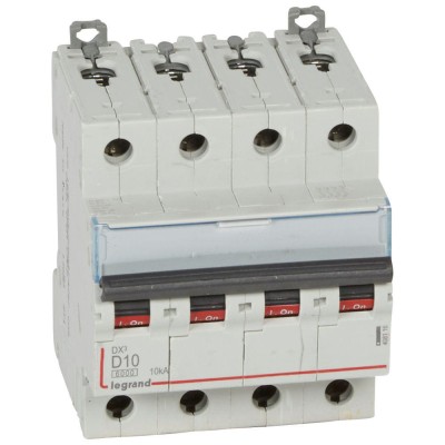 DISJ DX³ 4P D10A 6/10KA