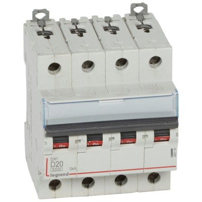 DISJ DX³ 4P D20A 6/10KA