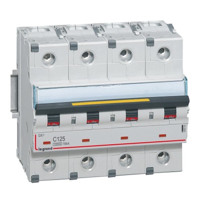 DISJ DX³ 4P C125A 10/16KA