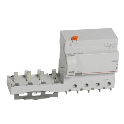 BLOC DIFF DX³ 4P 125A AC 300mA POUR DISJ.1,5 MODULE PAR POLE - VIS