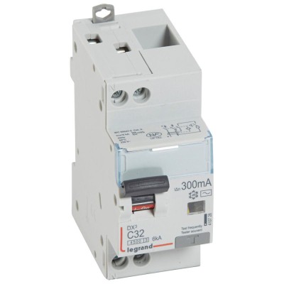 DISJ DIFF DX³ 1P+N C32A 4,5/6KA AC 300mA***