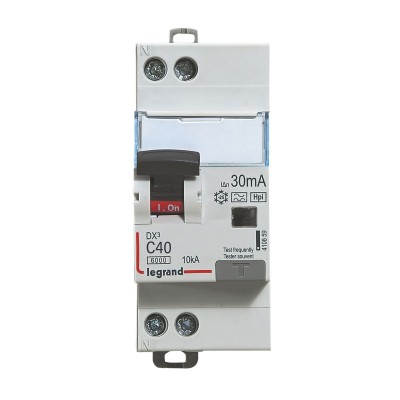 DISJ DIFF DX³ 1P+N C40A 6/10KA F 30mA