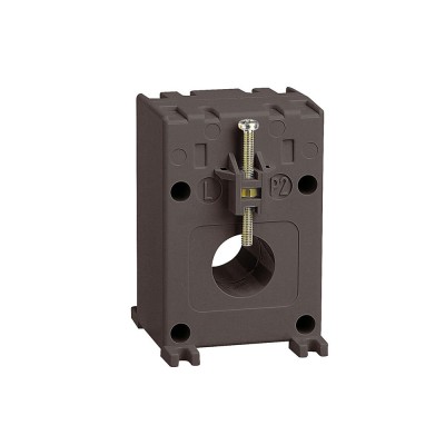 TRANSFO DE COURANT FERME 250/5 5VA BARRE 16x12,5mm, CABLE Ø21mm
