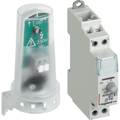 INTER CREPUSCULAIRE STANDARD 16A 250V~ 1M + CELLULE PHOTO