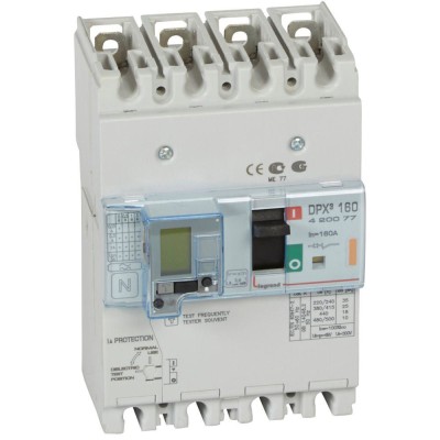 DPX³ 160 MT+DIFF 4P 160A 25KA