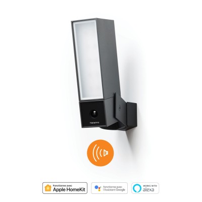 LEGRAND WITH NETATMO CAMERA EXTER.INTELLIGENTE NOIR Full HD + SIRENE