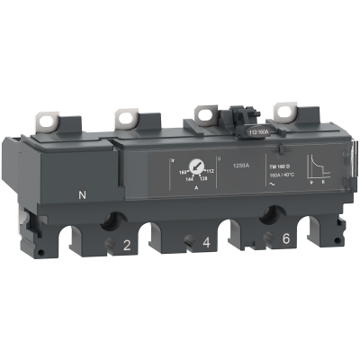 COMPACT NSX DECLENCHEUR TMD160A 4P4D POUR NSX160
