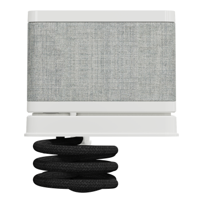 BLOC UNICA SYSTEM+ CLIP BUREAU 3 PC + USB A+C 3,1A 2m BLANC/TISSU