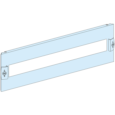 PLASTRON MODULAIRE DECOUPE 3M L600-RAL9003 PrismaSeT