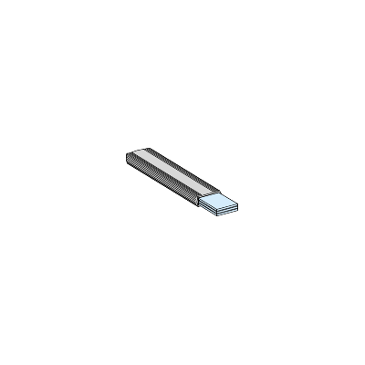 BARRE SOUPLE ISOLEE - 32x5mm L-1800mm - PrismaSet Active