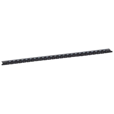 REPERE MEMOCAB CHIFFRE 0 FOND NOIR (Réglette x24 pcs)