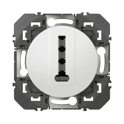 DOOXIE PRISE TELEPHONE SIMPLE BLANC
