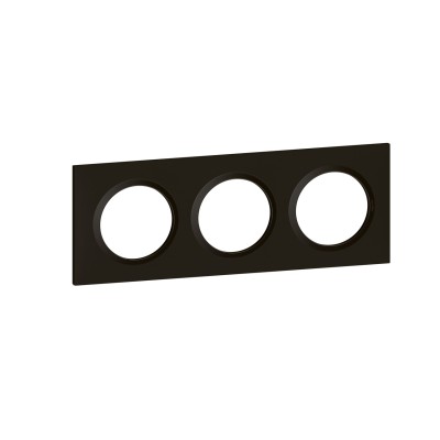 DOOXIE PLAQUE 3 POSTES NOIR VELOUR