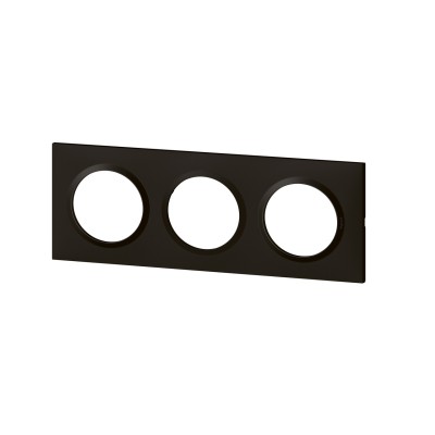 DOOXIE PLAQUE 3 POSTES NOIR VELOUR