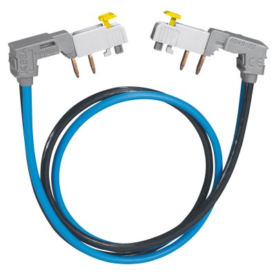 CORDON DE REPIQUAGE 1P+N 2x10mm² ENTRE 2 RANGEES LEGRAND