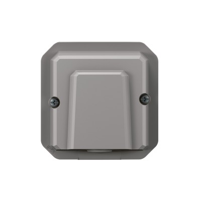 PLEXO GRIS SORTIE DE CABLE 16A 250V IP55 IK08 - COMPOSABLE